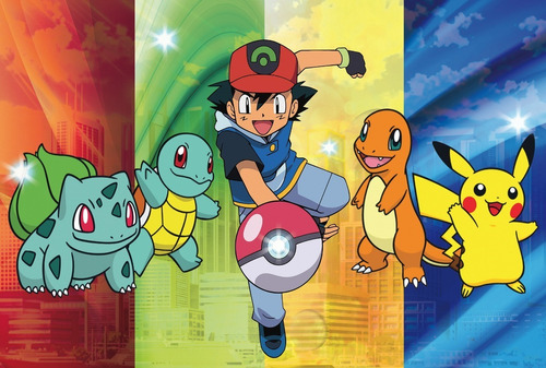 Painel Banner Festa Pokemon Personalizamos 2x1,2m